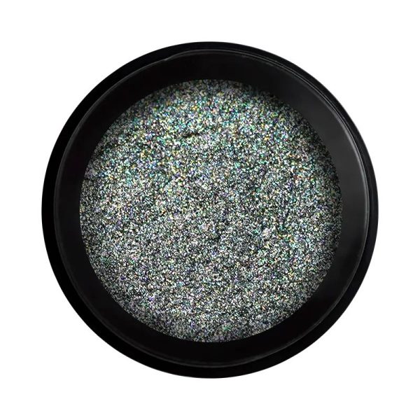 FLASH PIXIE POWDER - HOLO SILVER - Perfect Nails - imagine 2
