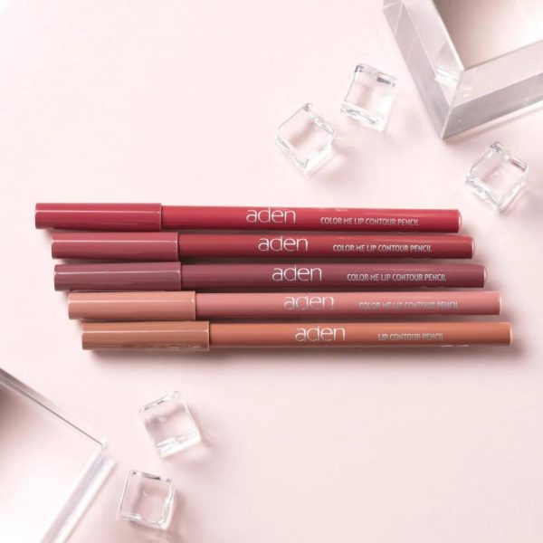Aden - Color-Me Lip Contour Pencil - 01 Nude - imagine 2