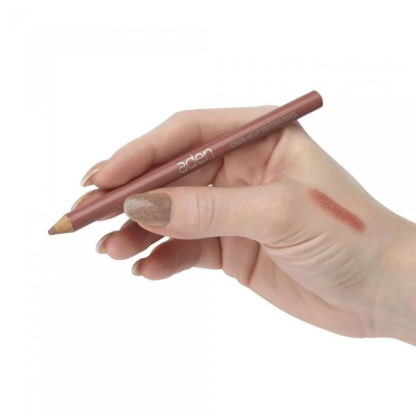 Aden - Color-Me Lip Contour Pencil - 01 Nude - imagine 3