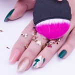 Perie pentru praf sirenă - roz închis - imagine 4