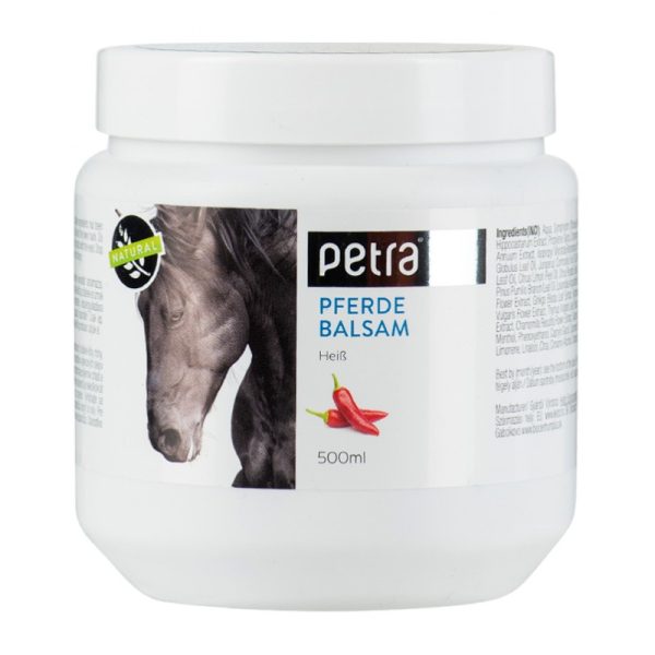 Gel Puterea Calului Hot 500ml - Petra - imagine 1