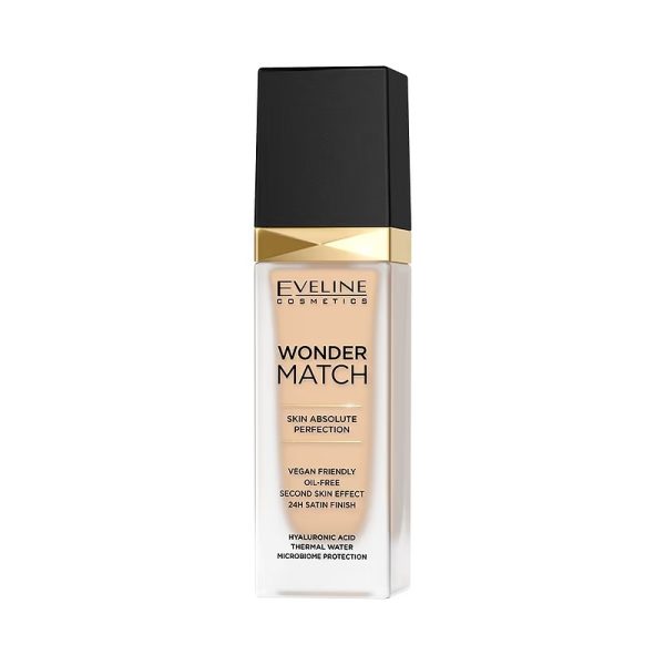 Fond De Ten Wonder Match - 11 Almond- 30ml - Eveline Cosmetics - imagine 1
