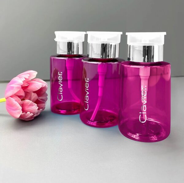 Recipient cu pompa pentru solutii - magenta - 180 ml – 1 buc - Clavier - imagine 1