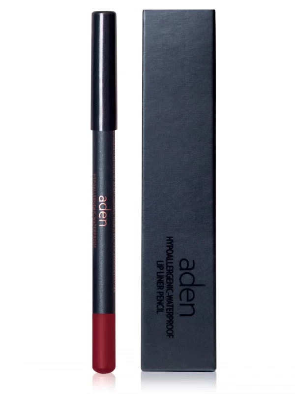 Lipliner Pencil 49 RASPBERRY - Aden Cosmetics - imagine 3