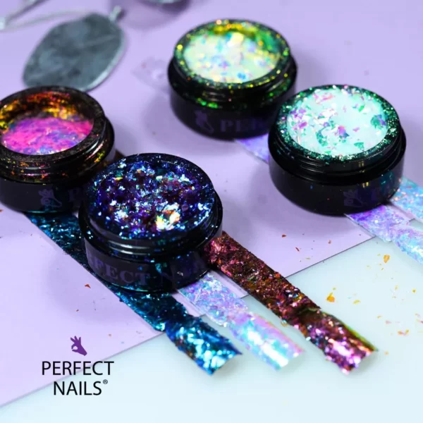 Sparkling Flakes - Sunrise - Perfect Nails - imagine 5