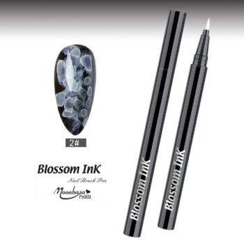 Blossom Ink - Nail Brush Pen Nr.002 Alb - 1 ml