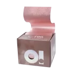 O! Tools Rose Gold - Folie Coafor Ștanțată pe Rulou - 100 m