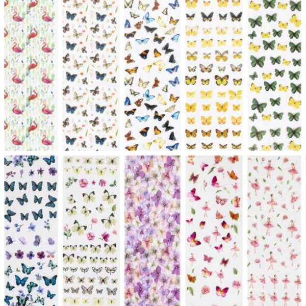 Folie de transfer – set 10 buc - imagine 3