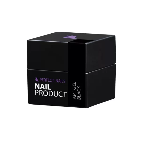 Art Gel 5g - Black - Perfect Nails - imagine 1