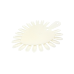 Paletar in forma de inima, alb – 1 buc - imagine 5