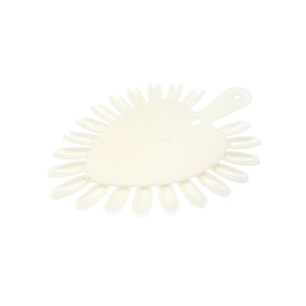 Paletar in forma de inima, alb – 1 buc - imagine 5