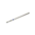 Vârf de ferză diamant pentru cuticule ''flacăra albastră'' - imagine 3