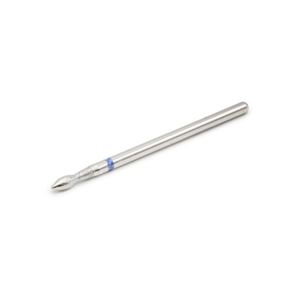 Vârf de ferză diamant pentru cuticule ''flacăra albastră'' - imagine 3