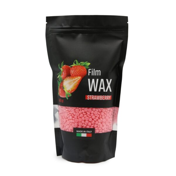 Ceara pentru epilare cu aroma de Capsuni, 450 gr, Made In Italy - imagine 1