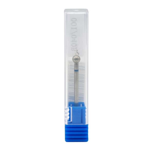 Vârf de freză diamant pentru cuticule, albastru 001/040B - imagine 5