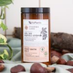 Sare de baie pentru picioare încălzitoare, îmbunătățește circulația, castane + nămol terapeutic, 560 gr - VisPlantis - imagine 2