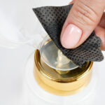 Dozator cu pompă pentru lichid, auriu, 150 ml - Molly Nails - imagine 4