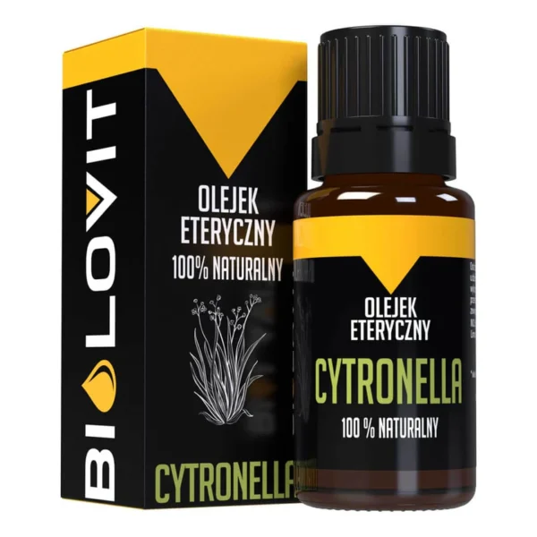 Ulei esențial de citronelă, 10 ml – 100% naturală - imagine 2