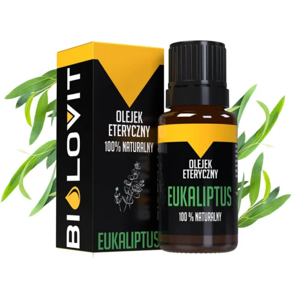 Ulei esențial de eucalipt, 10 ml – 100% naturală - imagine 1