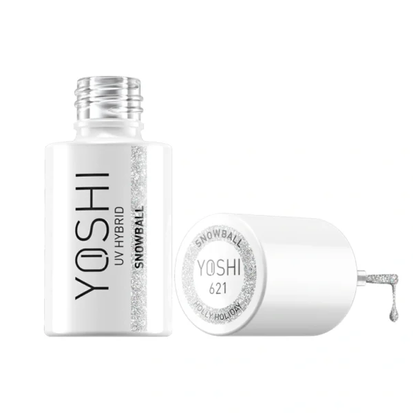 Lac Gel Snowball Nr. 621 – YOSHI – 6 ml - imagine 5