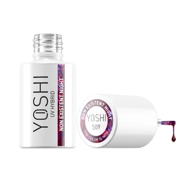 Lac Gel Eye Non Existent Night Nr. 509 - YOSHI - 6 ml - imagine 4