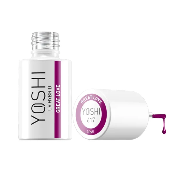 Lac Gel Great Love Nr. 617 – YOSHI – 6 ml - imagine 4