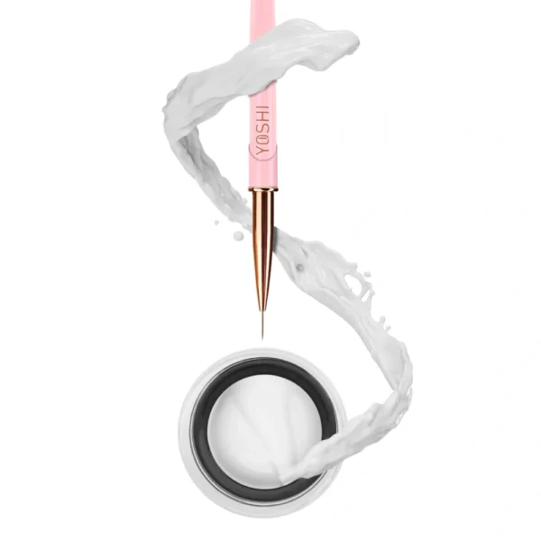 Paint Gel - Gel Color Alb - YOSHI - 5 ml - imagine 2