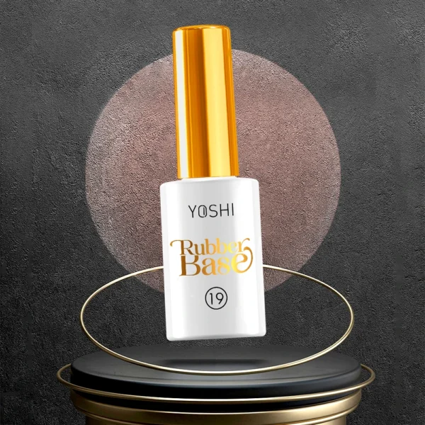 Rubber Base Gel (Elastic Gel) Nr. 19 - YOSHI - 10 ml - imagine 2