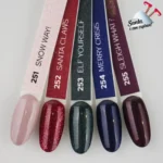 Lac Gel Santa Claws Nr. 252- YOSHI - 6 ml - imagine 6