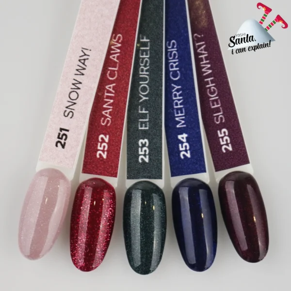 Lac Gel Santa Claws Nr. 252- YOSHI - 6 ml - imagine 6