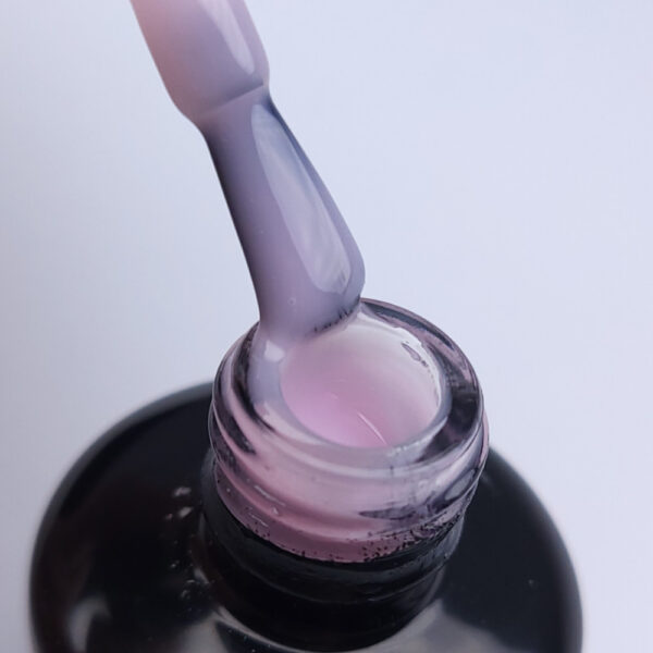 Fiber Gel cu Vitamine cu pensulă - Roz Pudrat 15 ml - Kiwi Nails - imagine 3