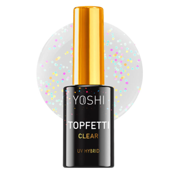 Topfetti Clear - Yoshi - UV Hibrid 10 ml - imagine 1
