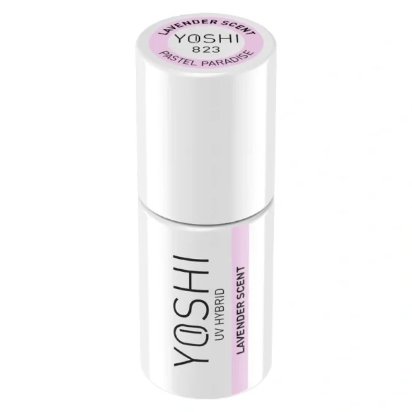 Lac Gel Lavander Scent Nr. 823 – YOSHI – 6 ml - imagine 8