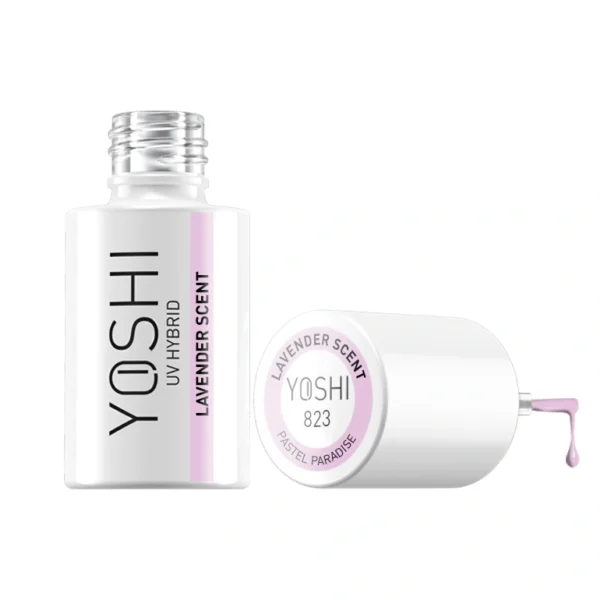 Lac Gel Lavander Scent Nr. 823 – YOSHI – 6 ml - imagine 9