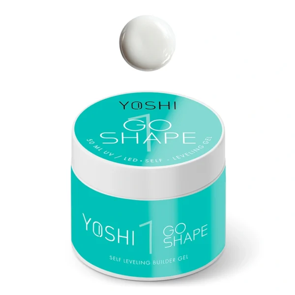 Gel de construcție autonivelant Alb Lăptos Go Shape Nr. 1 - Yoshi - 50 ml - imagine 1