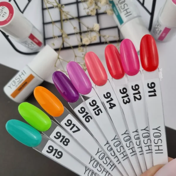 Lac Gel Sensei Nr. 915 – YOSHI – 6 ml - imagine 2