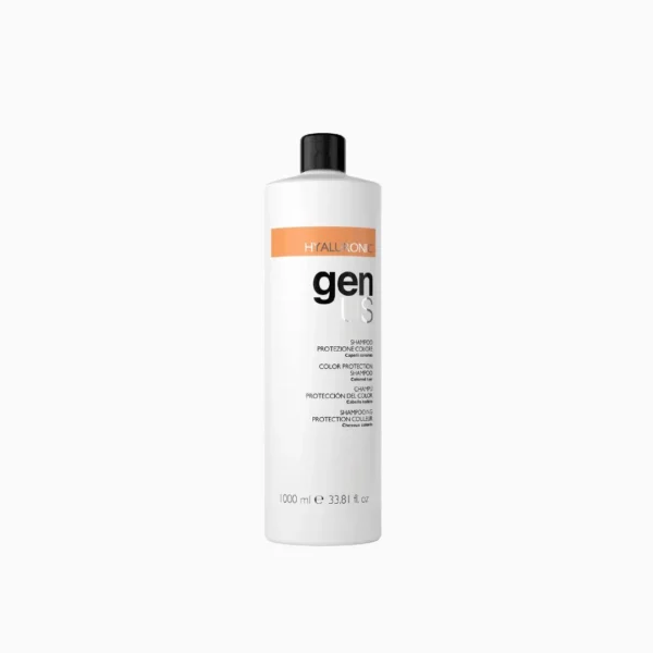 Șampon profesional pentru protecția culorii cu acid hialuronic, 1000 ml, GenUs - imagine 1