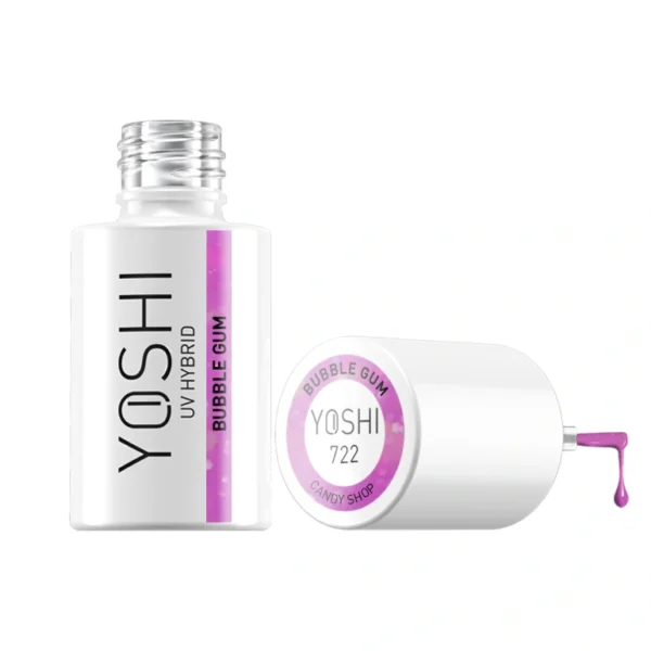 Lac Gel Bubble Gum Nr. 722 - Yoshi - 6 ml - imagine 5