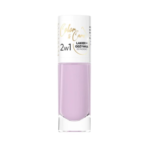 Ojă și balsam de unghii color care Nr. 119, 8 ml - Eveline Cosmetics - imagine 1