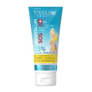 Cremă sos cu hidratare intensă - tratament pentru bătături 35% urea + parafin 75 ml - Eveline Cosmetics