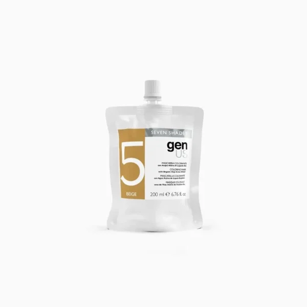 Masca coloranta seven shades, Beige 200 ml - GenUs - imagine 1